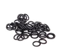 100pcs NBR ID du joint torique 7.1-19 Largeur 1.8 Joint d'étanché, 12.5x1.8, 100pcs