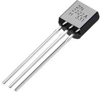 100Pcs NPN Transistor TO-92 2N2222A 2N2222