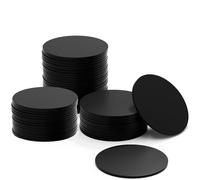 100PCS NTC Tags NTAG215 NFC Cartes Rondes 25mm NFC 215 Tag Cards NTAG215 Rewritable NFC Card,504 Mémoire d'Octets Entièrement Tag NFC Programmable,NFC Tag iphone pour Appareils Compatibles NFC