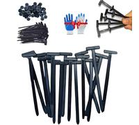 100pcs Nylon Universal Cable Tie Backle, Rise de câbles en nylon résistant aux UV, Réparation de voitures polyvalents et clip de pare-chocs pour les correctifs de carrosserie, outil de liens de câble