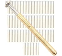 100pcs P125- Spring Test Sape Pogo Pin Diameter 2,02 Mm Longueur De Déorme 33,5 Mm PCB Pin Sprad Contract Sprest pour Test Outils