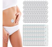 100pcs Pack d'Huile de Ricin pour Nombril, D'huile De Ricin Jetables, Auto-Adhésives Patchs D'huile De Ricin Autocollants, Patchs D'huile De Ricin Hautement Absorbante (100 Stück Set 2)