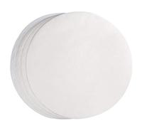 100Pcs Papier antiadhésif Ronde Non-bâton Papier Feuilles de Cuisson Feuille d'étain Papier pour Parfaits Burgers Cheeseburgers Fricadelles Boulettes Poêle Barbecue
