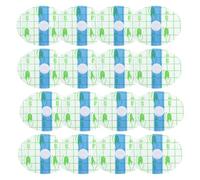 100pcs Patchs D'oreille Imperméables - Autocollants Adhésifs PU Pour Adultes | Couvre-oreilles Invisibles Pour Natation, Bain, Shampoing, Douche, Soins Pour Bébé, Ensemble 6.8x4.5cm 8x6cm, 80g