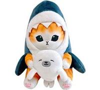 100PCS Peluche Shark Cat Fried Shrimp Cat 20cm cadeau fête décoration pour enfin bébé modèle 3 Produit Générique Compatible G