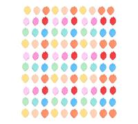 100pcs petites griffes de cheveux Clips mignons en forme de fraise en forme de fraise colorée mini clips de mâchoire pinces pour les enfants
