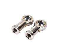100pcs PHS5 PHSL5 M5x0.8mm hole 5mm metric fish eye male left female right hand Rod Ends bearing thread ball joint(PHSL5 left)
