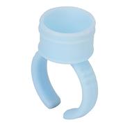 100pcs Pigment Rings, Jetable Sourcil Tatouage Microblading Encre Porte-Gobelet Extensions De Cils Colle Anneau Tasse Tatouage Encre Anneau Tasse Microblading Fournitures pour Beauté Tatouage Salon