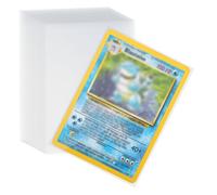 Pochette Carte, Transparentes Protège Carte Pour Cartes Pokémon, Cartes de Change, Yu-Gi-Oh, Magic(66 x 92 MM) (100 PCS)