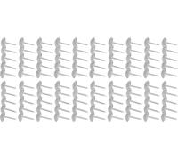 100Pcs Pointes pour tapisserie d'ameublement Clous décoratifs pour meubles Fixations anciennes Argenté