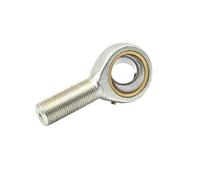 100pcs POS5 POSL5 M5x0.8mm hole 5mm metric fish eye male left female right hand Rod End bearing thread ball joint(POSL5 left)