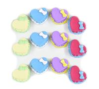100pcs Résine Mini Biscuit Café Ornament Artisanat Accessoires Slime Charms Ensemble Mixed DIY Miniature Scène Layout Micro Snack Bar Décoration