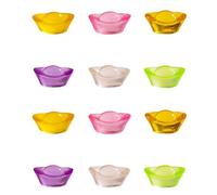100pcs Résine Mini Fruit Snacks Slime Charms Set mélangé Accessoires artisanat bricolage miniature mise en page de scène micro décoration maison