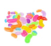 100pcs Résine Mini Ornament Candy Snack Slime Charms Ensemble mélangé Artisanat Accessoires bricolage miniature mise en page de scène Micro décoration de la maison