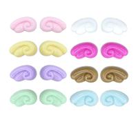 100pcs Résine Mini Ornament Candy Snack Slime Charms Ensemble mélangé Artisanat Accessoires bricolage miniature mise en page de scène Micro décoration de la maison