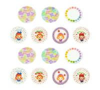 100pcs Résine Mini Ornament Dining Plate Flowerpot Slime Charms Mixed Set Artisanat Accessoires DIY Miniature Scène Layout Micro Décoration de la Maison