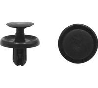 100Pcs Rivet Plastique Clips retenue Poussoir Trou 7mm Porte Voiture Pare-Chocs