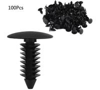100pcs Rivets de pare-chocs de garniture de portière de voiture universelle vis de fixation clips de retenue de fixation