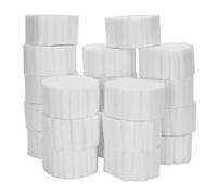 100pcs Rouleaux de Gaze Dentaire, Tampons de Coton pour Dentistes, Boule de Coton Roulée, Boules de Coton Roulées Dentaires, Rouleaux de Coton Dentaire Naturel Coton Hautement Absorbant pour la Bouche