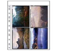 100pcs Sac sans Acide 4x5 Feuilles de Stockage de Film Pages pour Archivage N&B Négatifs Boîte de Fichiers Album Photo (100pcs 4x5)