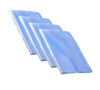 100pcs Sac Thermorétractable Film Transparent en Rétractable à Chaud Thermorétractable Sacs d'emballage Chaud Film Rétractable en PVC Transparent Imperméables