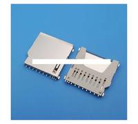 100Pcs SD Memory Card Socket Adapter PCB Connector NWPNLXEA
