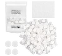 100pcs Serviettes Compressées, 20cm Comprimée Serviette de Voyage, Jetables Mini Serviette, Extensibl Serviettes Magiques pour Beauté,Salon,Sports de Plein Air (Blanc)