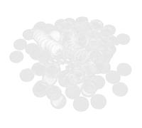 100pcs / set 32 mm capsules de monnaie transparente du boîtier du boîtier de rangement stockage Boîte d'organisateur stockage en plastique pour les fournitures collecte pièces, boîte