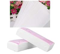 100Pcs / Set bande epilation bande cire épilation bandes de cire dépilatoire à usage unique professionnel Épilation Outil épilatoire papier non-tissés épilateur femmes cire bande de papier pour le
