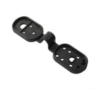 100pcs Shade Cloth Clips Black PP Conical Barb Design(100*Clips+20M Rope) | Conical barb design, strong penetration, secure grip in wind, black PP plastic, reusable multiple times
