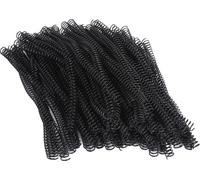 100PCS spirale de reliure 12.7mm diamètre 48 dents 4:1 90 pièces A4 capacité papier spirale de reliure anneau noir