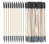 100pcs Sticks de ponçage de 5, 5 pouces à double extrémité outil ponçage à deux plans pour modèles en bois et en plastique