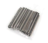 100Pcs Straight 40-Pin Male Single Row Pitch 2.54mm Gold Plated Round Pin Header Strip MQXFCZUX