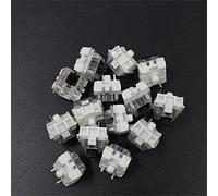 100pcs Switch Keyboard, Interrupteur de clavier de jeu ergonomique, interrupteur de remplacement pour les prises CIY SMD 3pin Thin pins Compatible avec le commutateur MX (Noir)