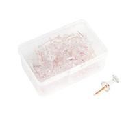 100pcs Tableau De Pouces en Or Rose Transparente Tableau du Pouce Panne Punage Photo Push Punage Punaid Tacles Pouce en Liège Planches Pinceau