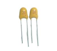 100pcs Tantalum capacitor 2.2uF 25V 25V2.2uF DIP Radial NWPNLXEA