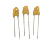 100pcs Tantalum capacitor 3.3uF 16V 16V3.3uF DIP Radial NWPNLXEA