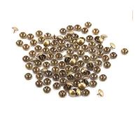 100Pcs Tapisserie d'Ameublement Punaise Vintage Décorative de Meubles Canapé Rivet Clous Goupilles pour Porte en Bois de Tambour(6 * 12mm)