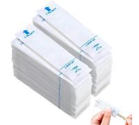 100PCS Thermomètre Numérique Couvre,Thermomètre Manchon Sonde Protecteur,Manchon Pour Thermomètre Accessoires,Couvercles Pour Thermomètre Oral Rectal,Hygiénique Sur Thermomètre Housse,Kiuiom