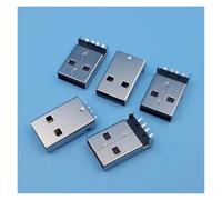 100Pcs USB Type A 4Pin Male SMD SMT Solder Plug PCB Connector NWPNLXEA