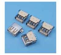 100Pcs USB Type A 4Pin SMD SMT Female Socket PCB Solder Connector NWPNLXEA