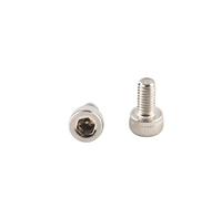 100pcs Vis Boulon Hexagonale à Tête Cylindrique en Acier inoxydable 304, M3 x 6/8/10/12/14/16/18/20/22/25 / 30mm(M3*6)