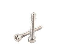 100pcs Vis Boulon Hexagonale à Tête Cylindrique en Acier inoxydable 304, M3 x 6/8/10/12/14/16/18/20/22/25 / 30mm(M3*20)