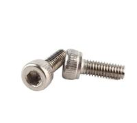 100pcs Vis Boulon Hexagonale à Tête Cylindrique en Acier inoxydable 304, M3 x 6/8/10/12/14/16/18/20/22/25 / 30mm(M3*8)