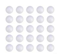 100pcs White Polystyrene Foam Balls 2cm Craft DIY(3cm)
