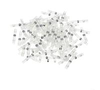 100pcs White Solder Seal Heat Shrink Connectors 26-24AWG | pour one-step soldering, insulation and sealing, 26-24AWG range, white color code, no crimp tools needed