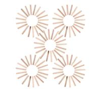 100Pcs Wooden Dowel Pins Pour Mobilier