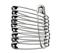 100pcs X Extra Large Pins De Sécurité Kraft Craft Pins Taille 4 / 55mm Argent