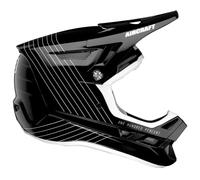 100PERCENT Aircraft Composite - Mixte - Blanc / Noir - taille 58/61- modèle 2022