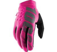 100% Gants Brisker Femme tout-terrain Rose Taille L Courts